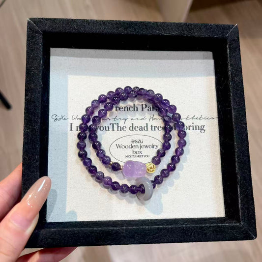 Amethyst(2circle)with turtle dragon