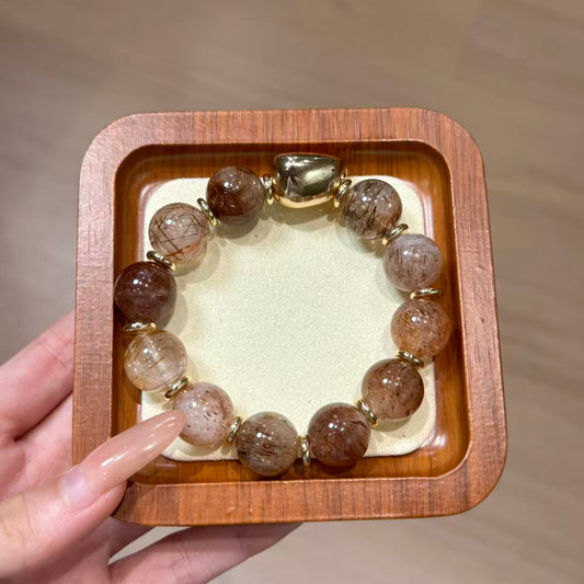 Black super seven bracelet