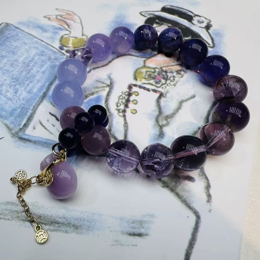 Purple series DIY bracelet