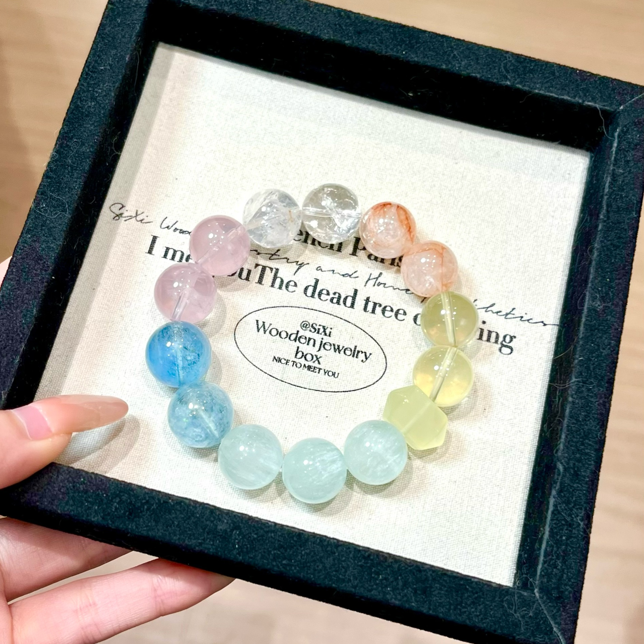 Blue fluorite with fire quartz with citrine