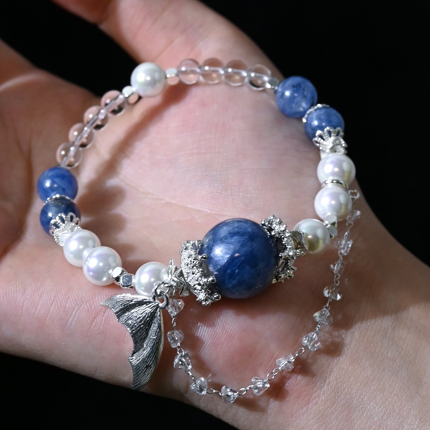 kyanite bracelet