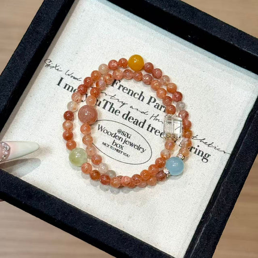 2circle Fire quartz DIY bracelet