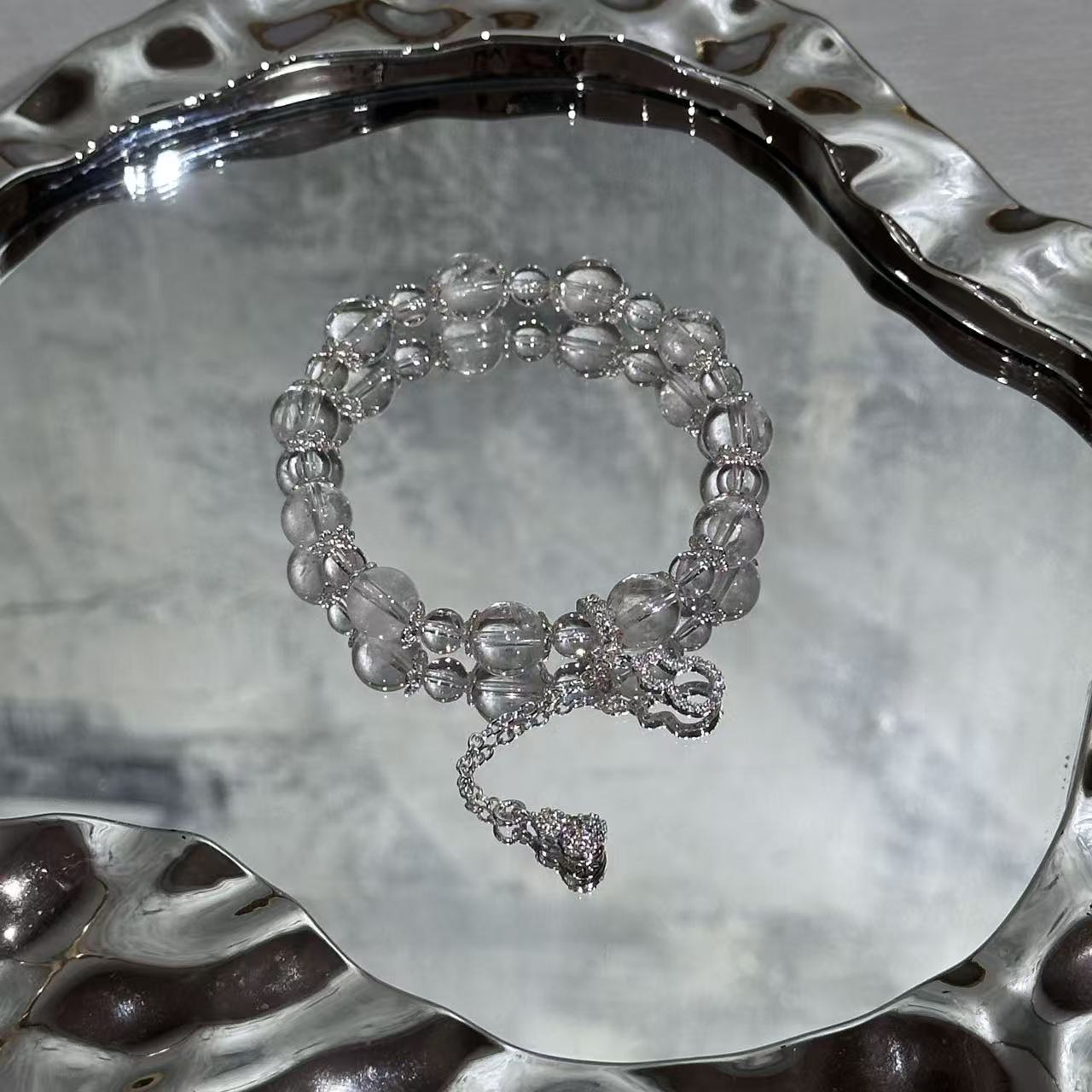 Clear quartz bracelet