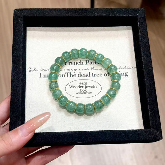 Straw berry quartz(Green)