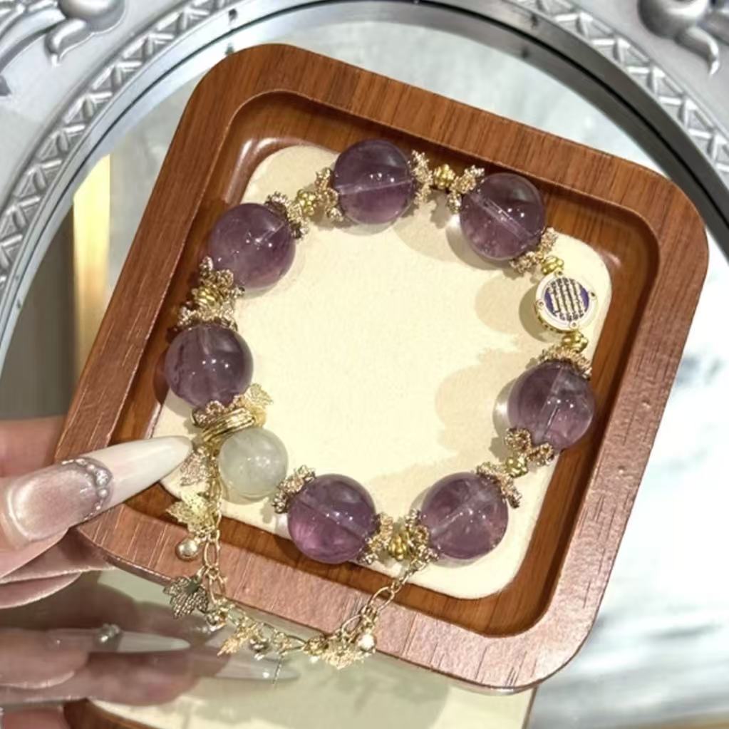 Amethyst DIY bracelet