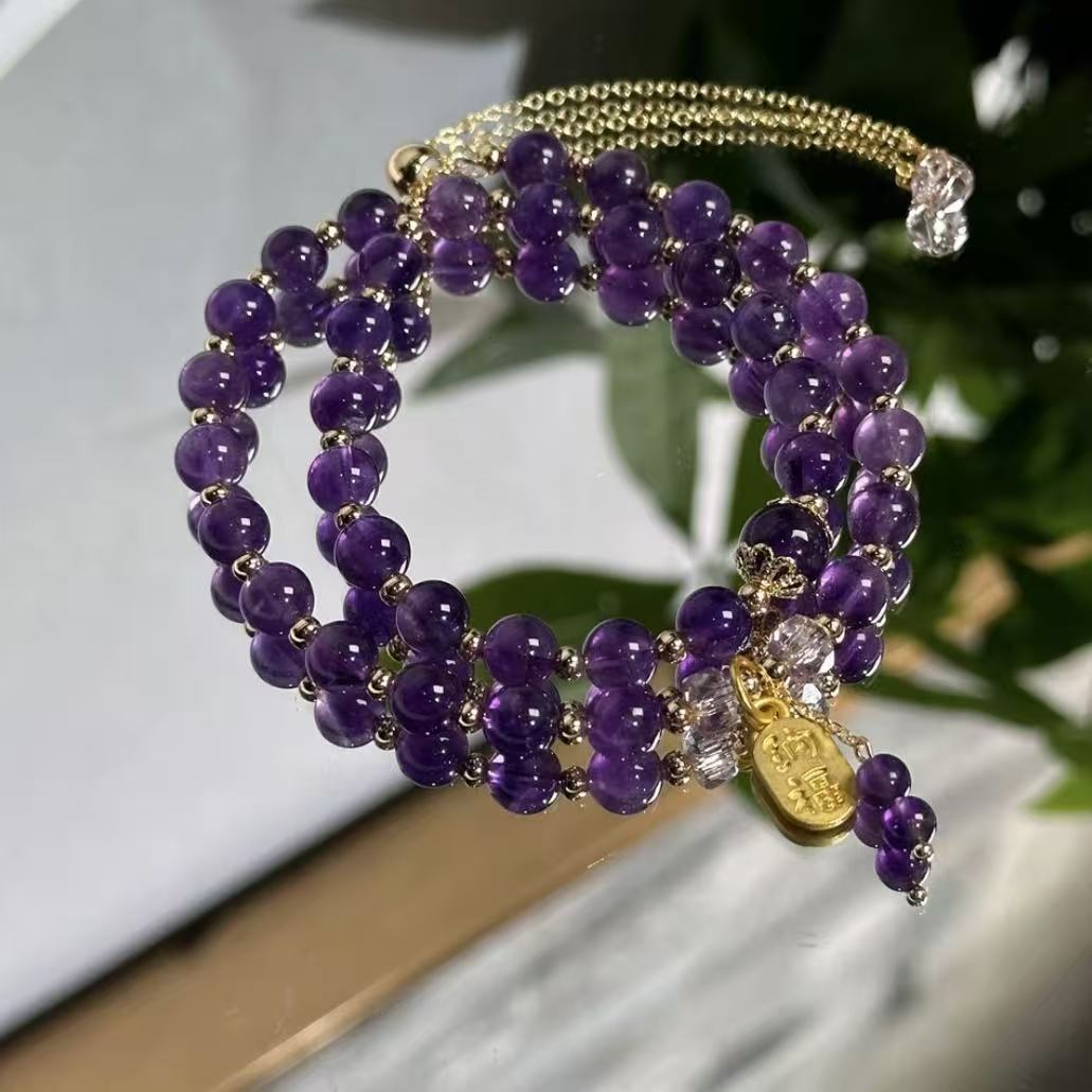 Amethyst necklace
