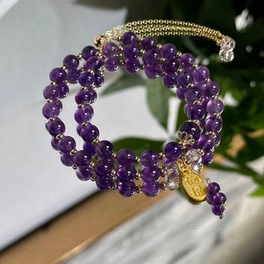 Amethyst necklace