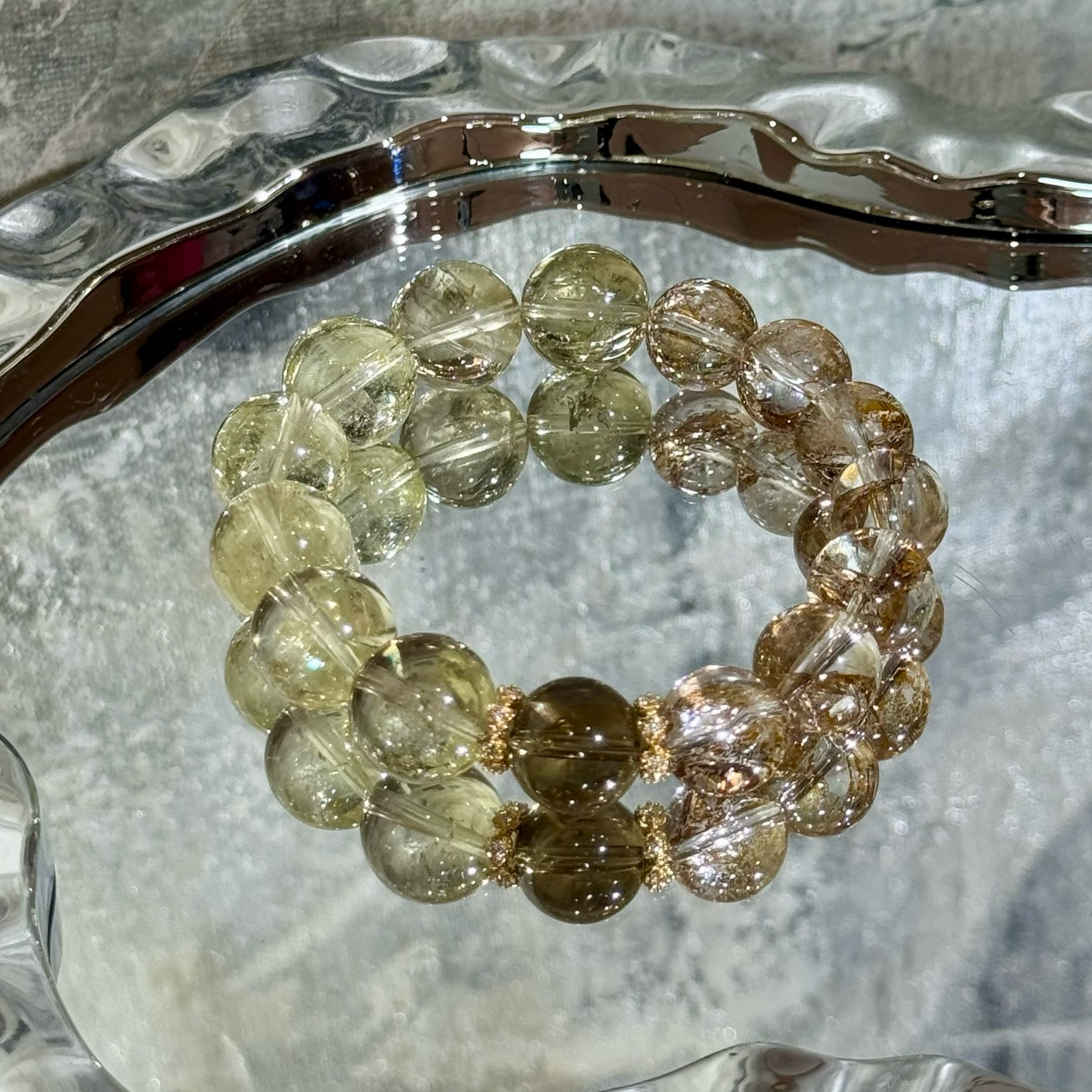 Artificial fire quartz