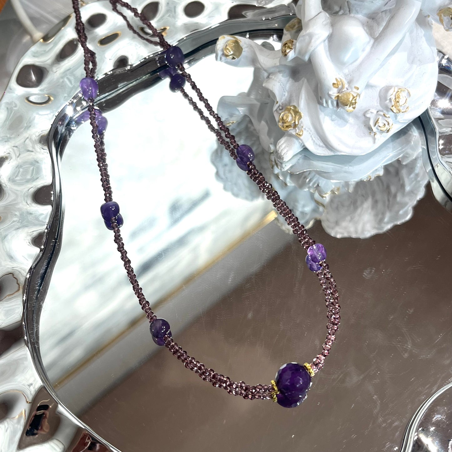 Amethyst necklace