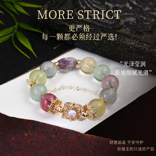 fluorite bracelet